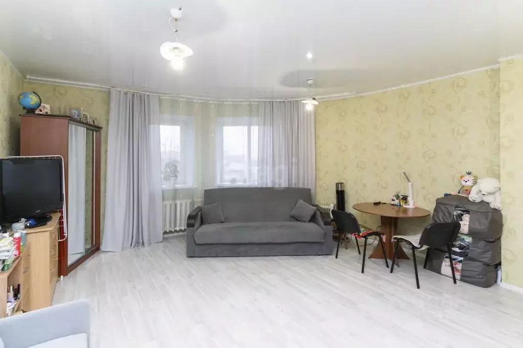 Студия Тюменская область, Тюмень Войновка мкр, ул. Энергостроителей, ... - Фото 1