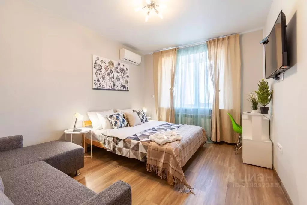 1-к кв. Самарская область, Самара просека 5-я, 133 (43.0 м) - Фото 1