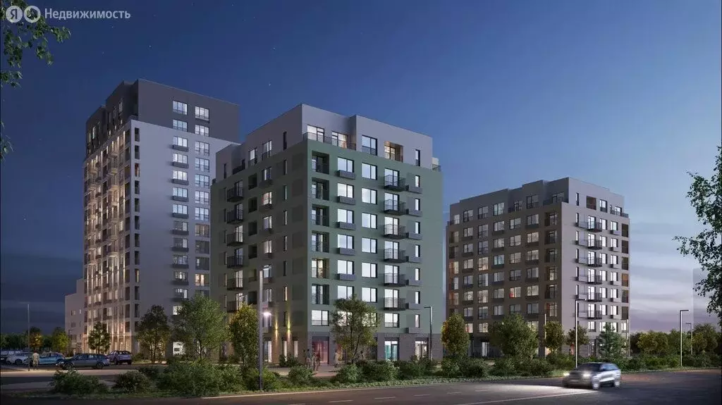 2-комнатная квартира: Тюмень, ЖК Мидгард на Уездной (66.99 м) - Фото 1