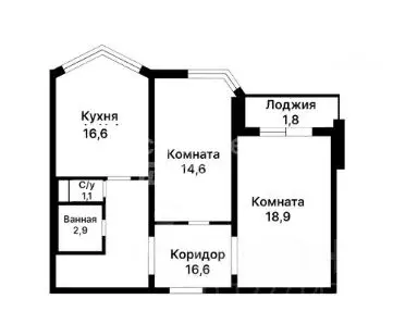 2-к кв. Москва ул. Вертолетчиков, 1 (59.0 м) - Фото 2