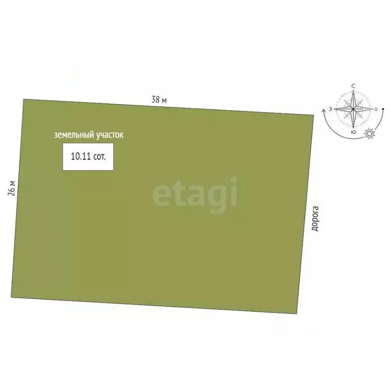 Участок в Тюменская область, Тюмень Ясень садовое товарищество, ул. ... - Фото 1