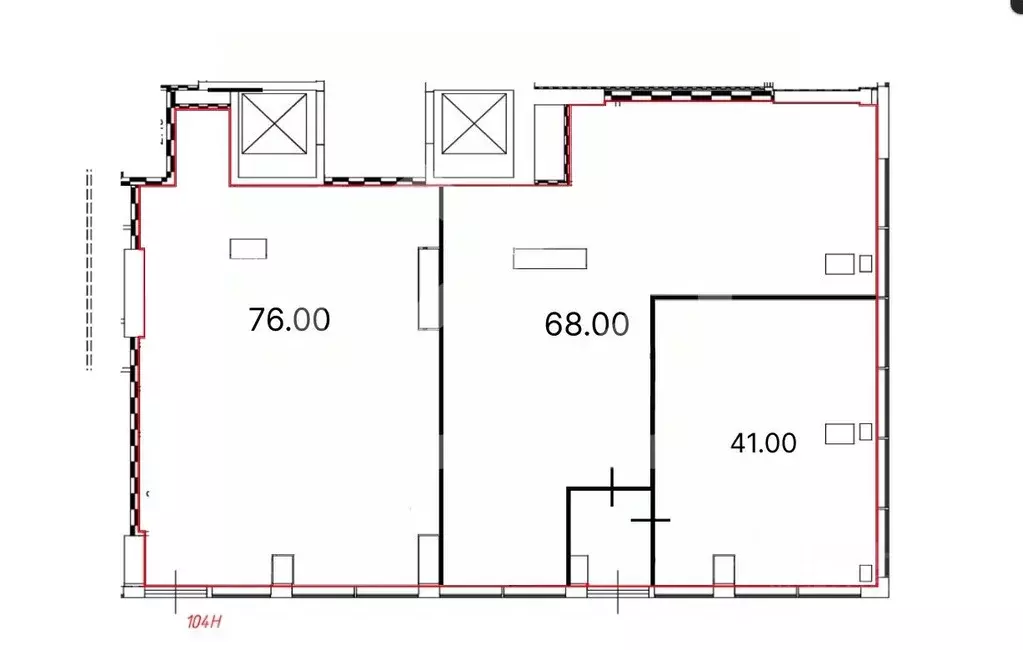 Торговая площадь в Москва Летниковская ул., 11к1 (41 м) - Фото 2