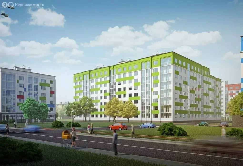2-комнатная квартира: Калининград, улица Маршала Новикова, 15 (55 м) - Фото 1