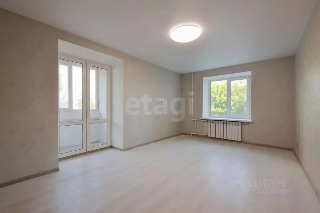 2-к кв. Татарстан, Казань ул. Вишневского, 61 (42.3 м) - Фото 1