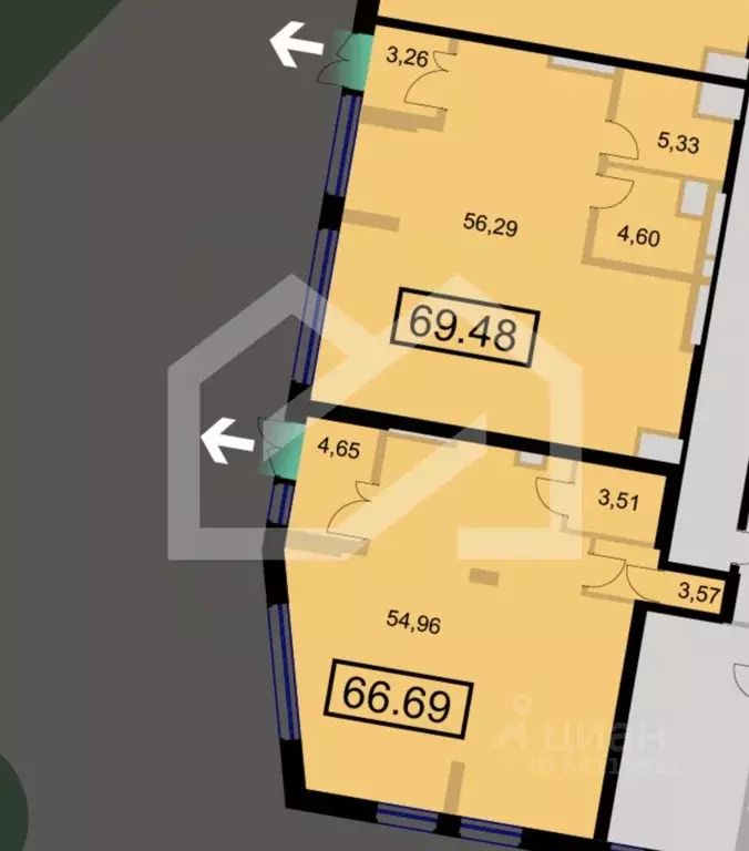 Помещение свободного назначения в Московская область, Химки Планерный ... - Фото 2