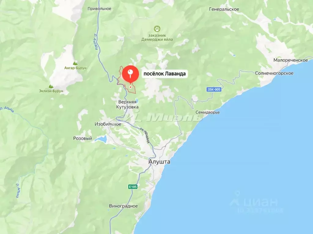 Дом в Крым, Алушта муниципальный округ, пос. Лаванда  (58 м) - Фото 1