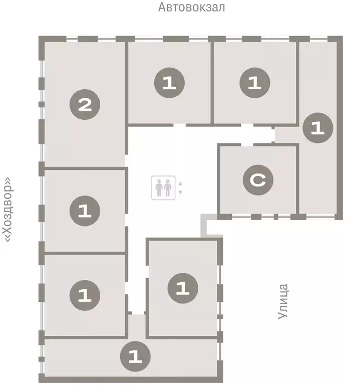 1-комнатная квартира: Тюмень, жилой комплекс Республики 205 (44.26 м) - Фото 1
