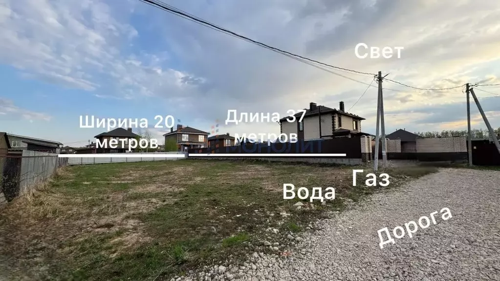 Участок в Чувашия, Чебоксарский муниципальный округ, с. Альгешево ул. ... - Фото 2