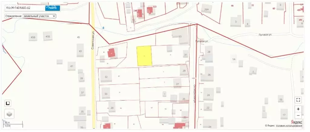 Участок в село Косулино, Октябрьская улица, 31 (6.7 м) - Фото 1