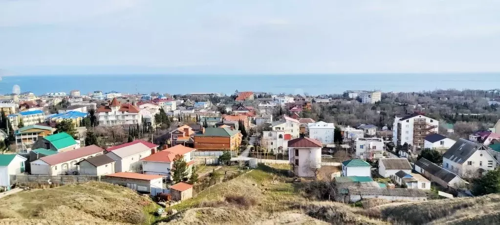 Участок в Крым, Феодосия муниципальный округ, Коктебель пгт пер. ... - Фото 0