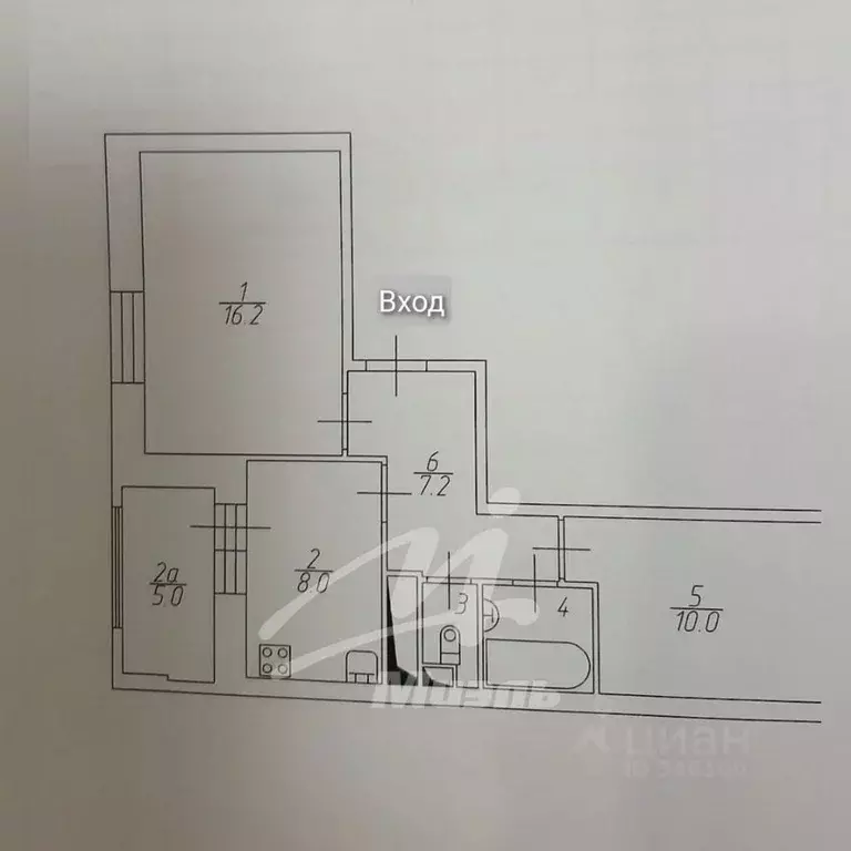 2-к кв. Московская область, Химки ул. Германа Титова, 6 (52.0 м) - Фото 1