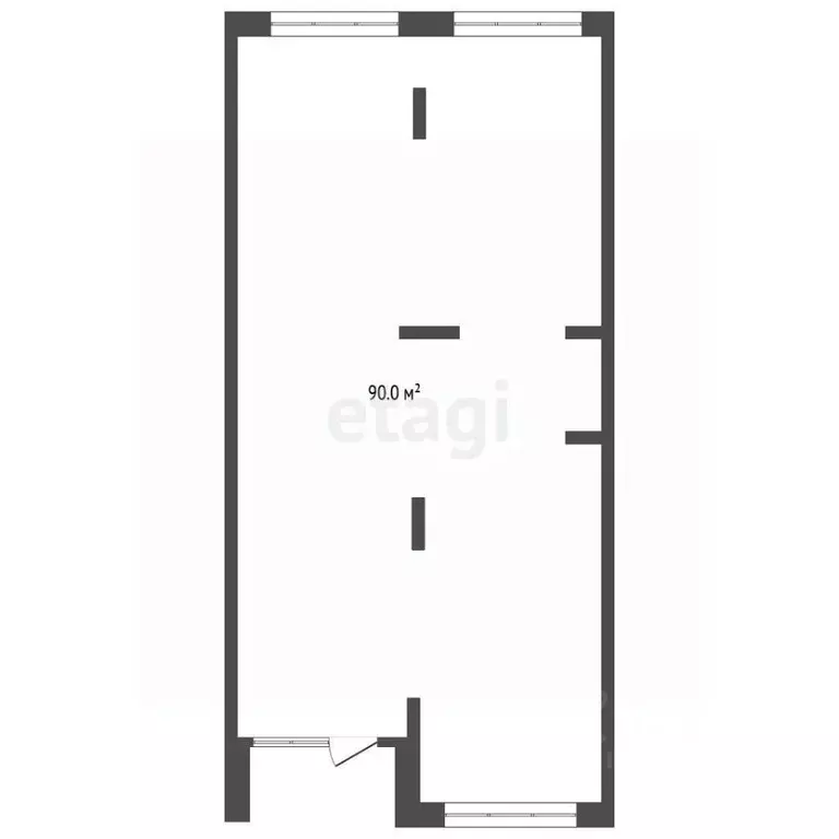 Торговая площадь в Тюменская область, Тюмень ул. Тимирязева, 8к1 (87 ... - Фото 2