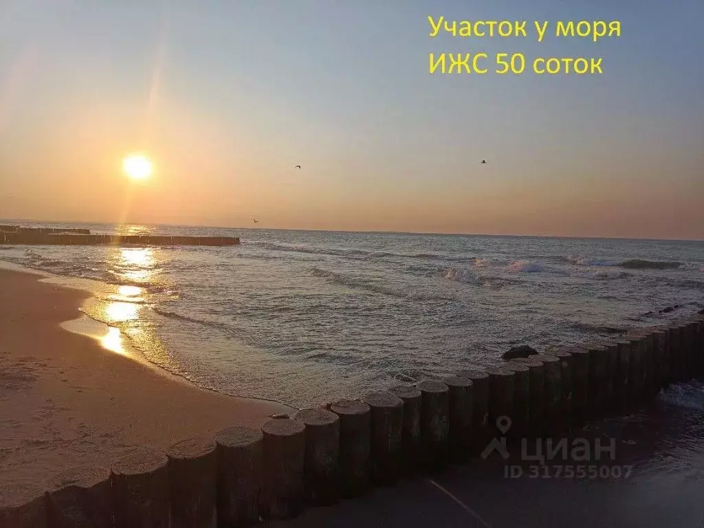 Участок в Калининградская область, Янтарный пгт ул. Советская (50.0 ... - Фото 0