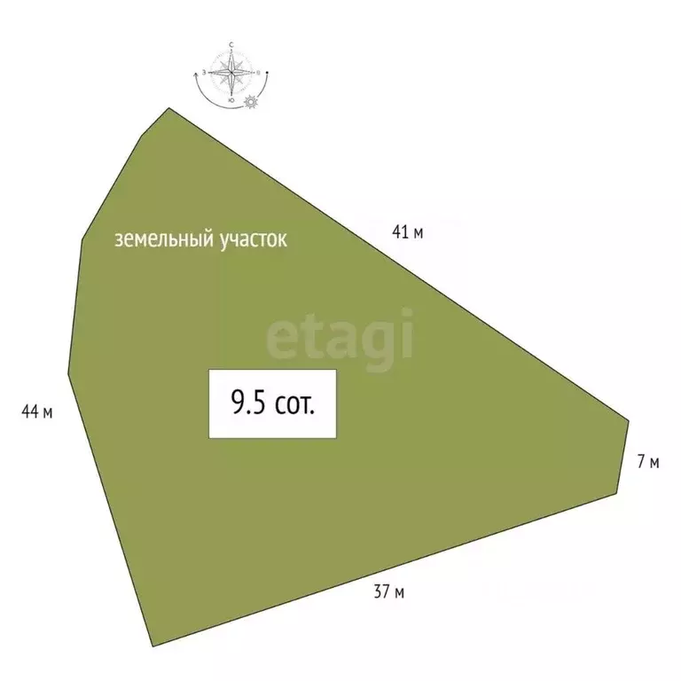 Участок в Алтай, Майминский район, с. Кызыл-Озек  (9.5 сот.) - Фото 2