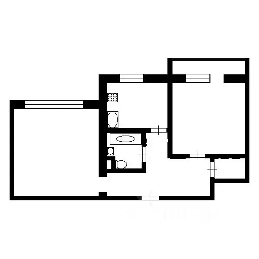 2-к кв. Владимирская область, Ковров Запольная ул., 28 (54.0 м) - Фото 2