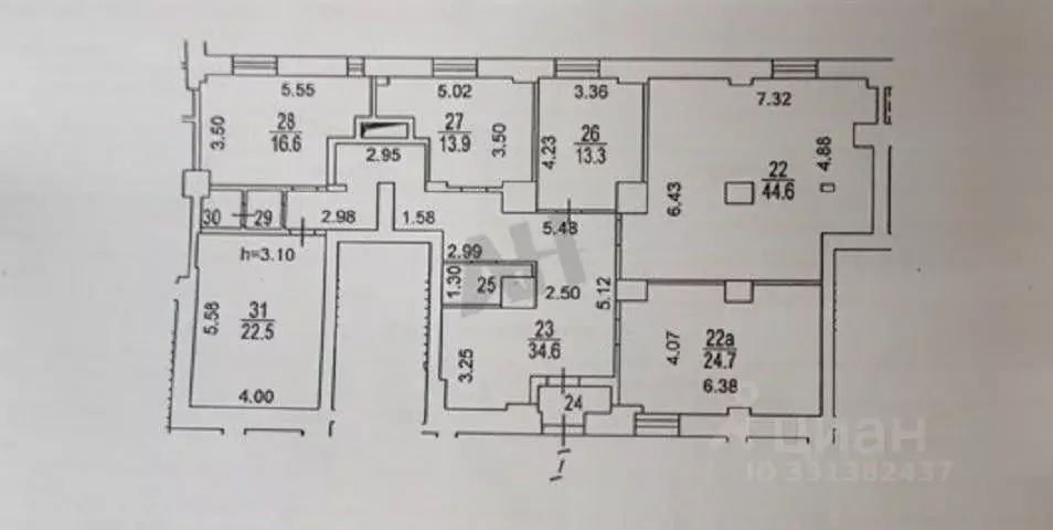 Помещение свободного назначения в Москва Перовское ш., 10к2 (179 м) - Фото 2