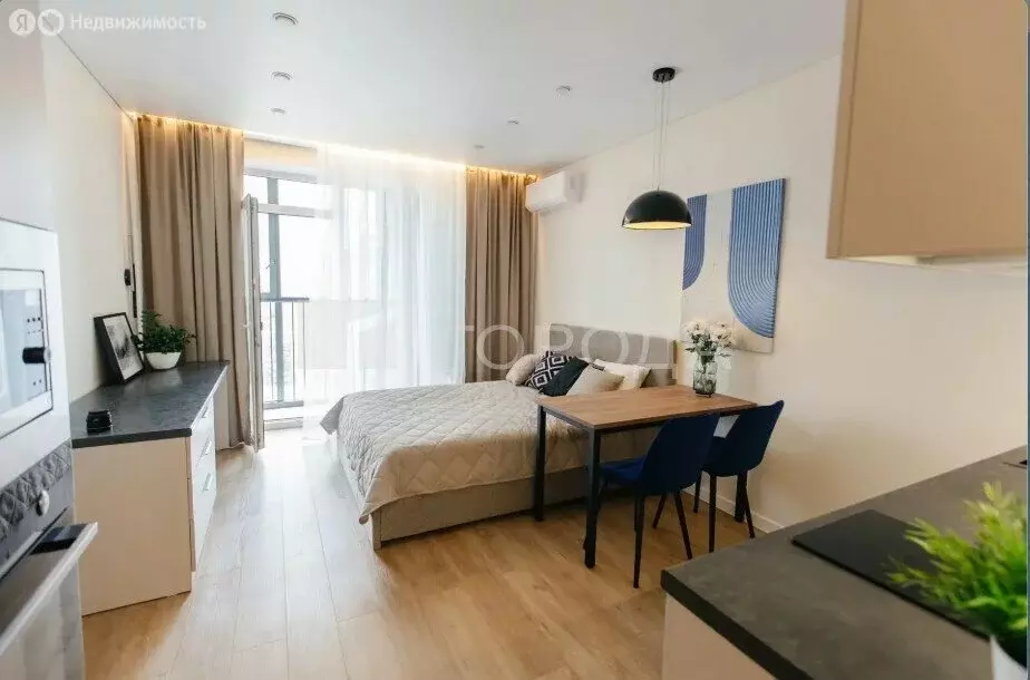 Квартира-студия: Новосибирск, Красный проспект, 182/3 (28.1 м) - Фото 1