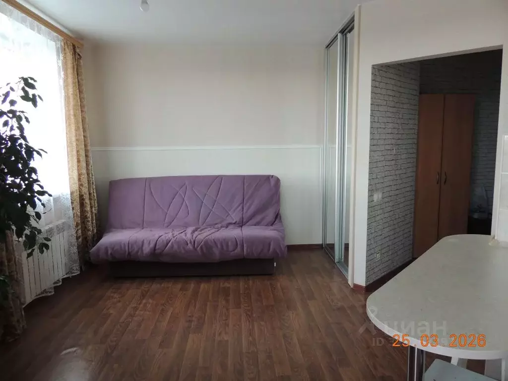 Студия Омская область, Омск ул. 1-ой Красной Звезды, 81 (25.9 м) - Фото 2