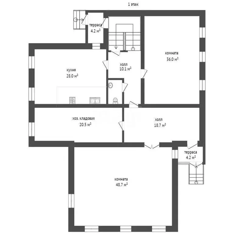Помещение свободного назначения (471 м) - Фото 1