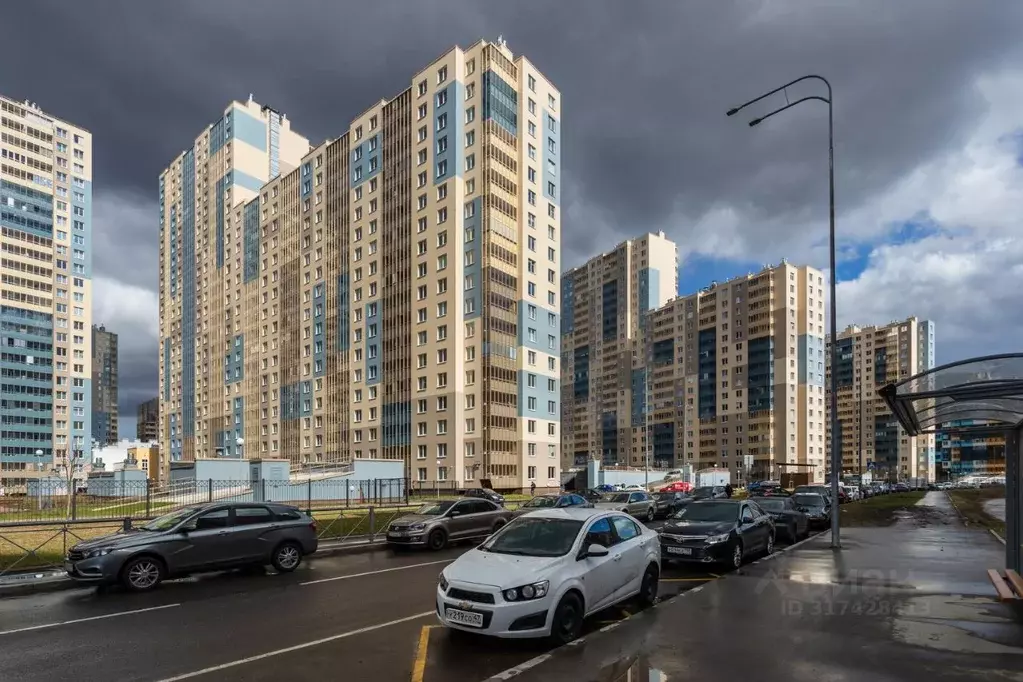 1-к кв. Санкт-Петербург ул. Верхне-Каменская, 5 (25.0 м) - Фото 1