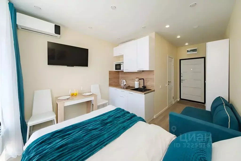 Студия Краснодарский край, Сочи Бытха мкр, ул. Ясногорская, 16/2к4 ... - Фото 2