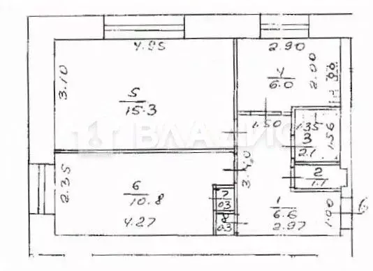 2-к кв. Башкортостан, Уфа ул. Салавата, 13 (42.5 м) - Фото 2