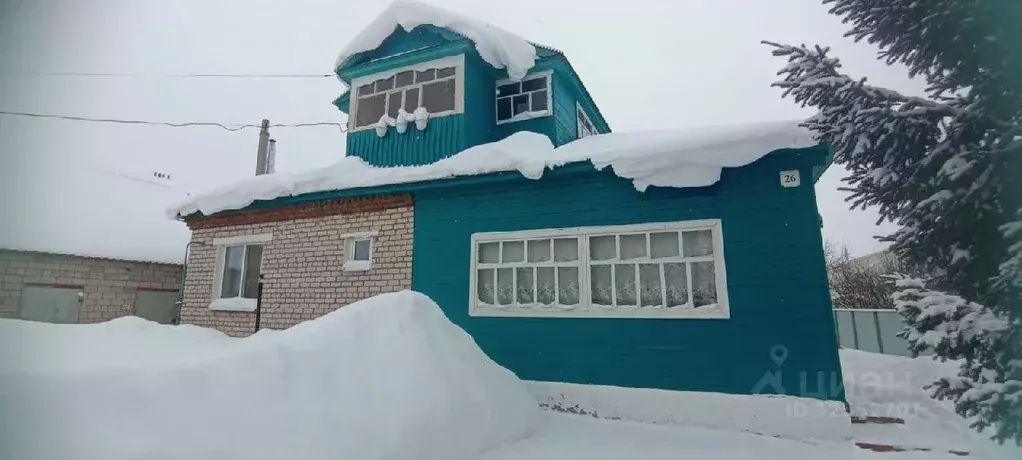 Дом в Башкортостан, Миякинский сельсовет, с. Киргиз-Мияки ул. Полевая ... - Фото 0