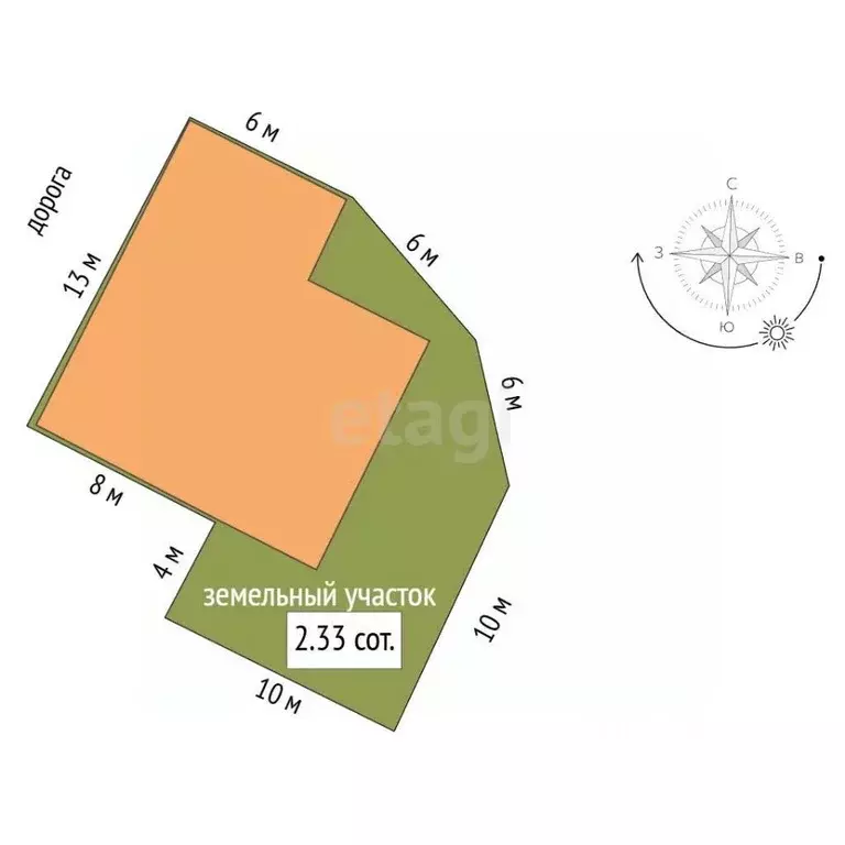 Дом в Крым, Красногвардейский район, Октябрьское пгт ул. Карла Маркса ... - Фото 2