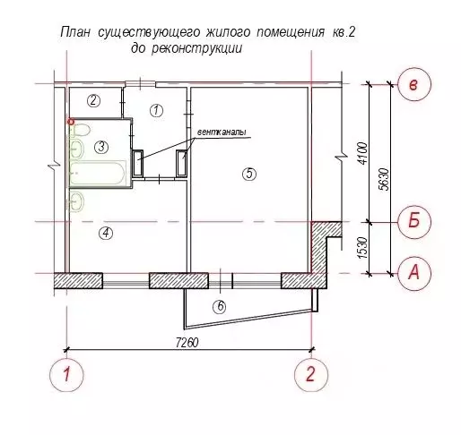 1-к кв. Свердловская область, Екатеринбург ул. Крауля, 56 (37.3 м) - Фото 1