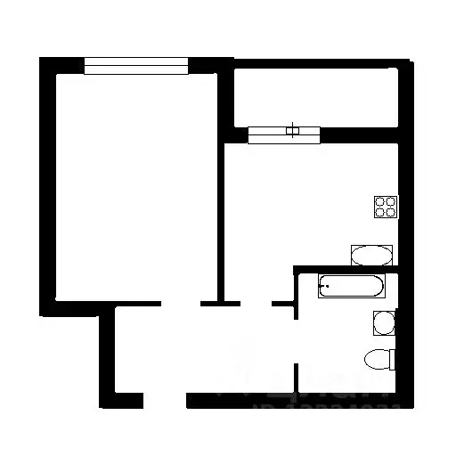 1-к кв. Башкортостан, Уфа ул. Набережная реки Уфы, 39/3 (40.1 м) - Фото 2
