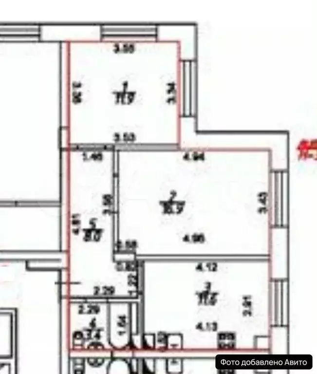 2-к кв. Татарстан, Лаишевский район, Столбищенское с/пос, с. Усады ул. ... - Фото 2