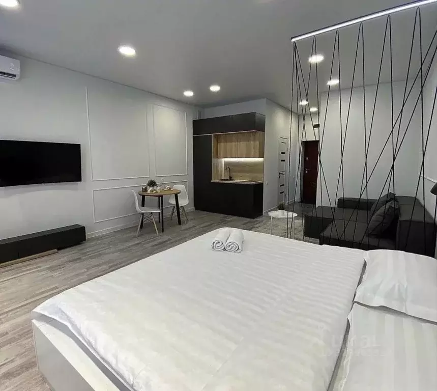 Студия Краснодарский край, Краснодар ул. Конгрессная, 21 (30.4 м) - Фото 1