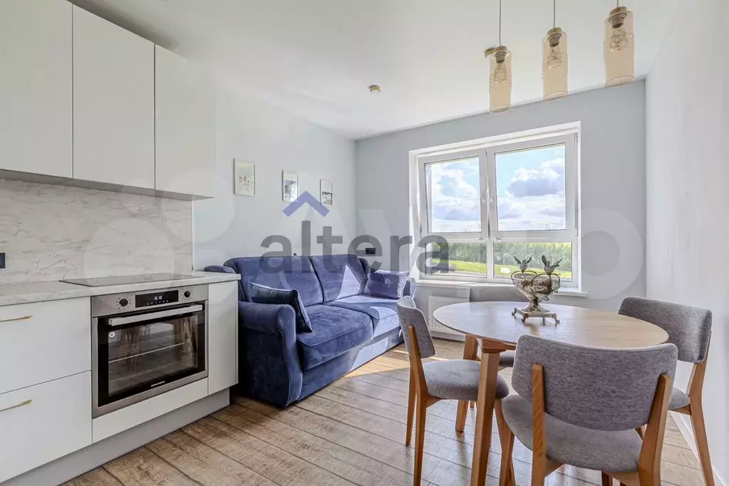 1-к. квартира, 34,6 м, 7/8 эт. - Фото 1