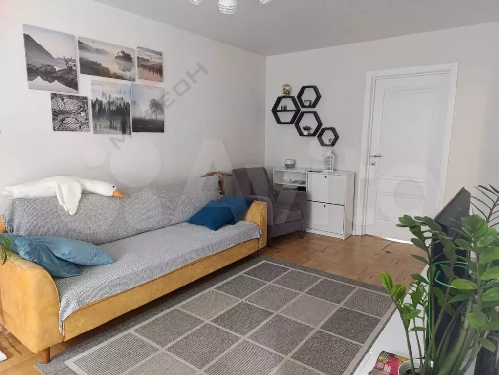 2-к. квартира, 44,5 м, 2/5 эт. - Фото 1
