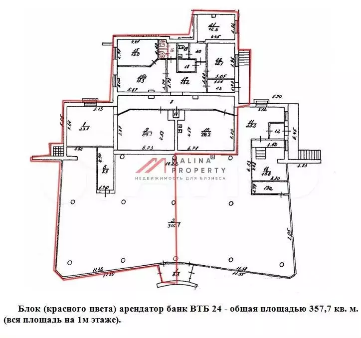 Продажа торгового помещения с арендатором втб 24 - Фото 0