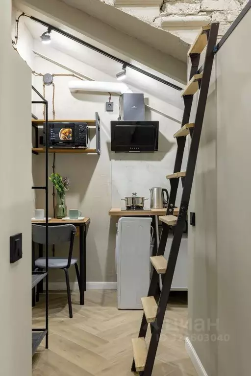 Студия Санкт-Петербург Гаванская ул., 24 (15.0 м) - Фото 2