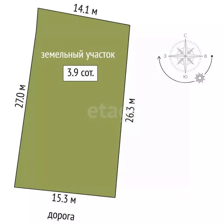Дом в Тюменская область, Тюмень СОСН Рябинка тер., ул. Лесная (15 м) - Фото 1