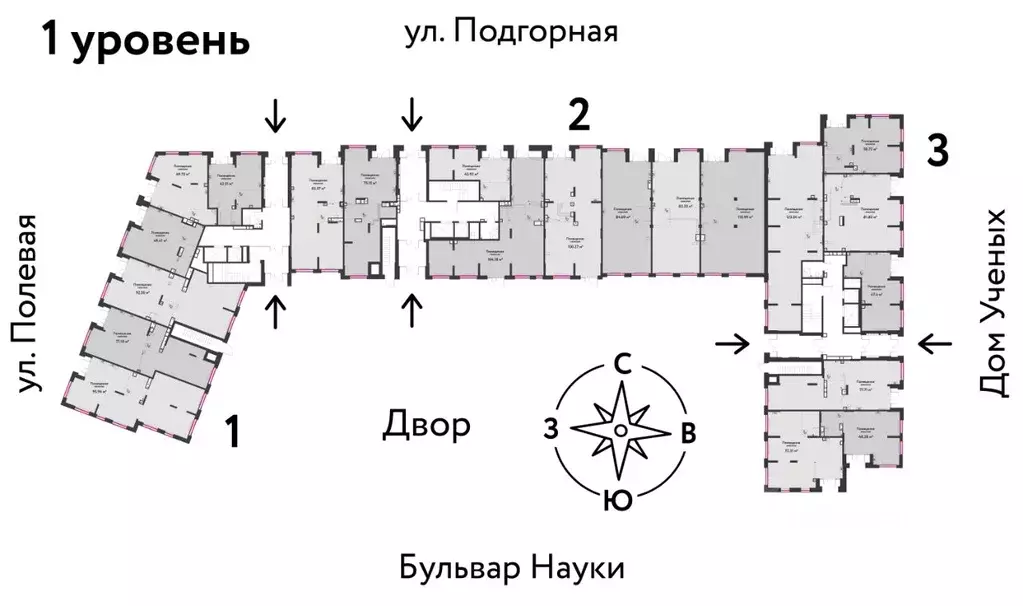 Торговая площадь в Тюменская область, Тюмень Подгорная ул., 73 (111 м) - Фото 2