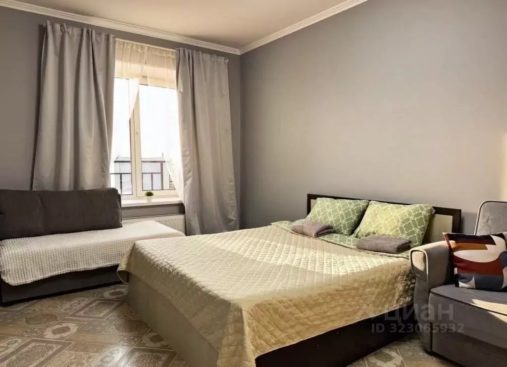 1-к кв. Татарстан, Казань ул. Николая Ершова, 62Г (36.0 м) - Фото 1