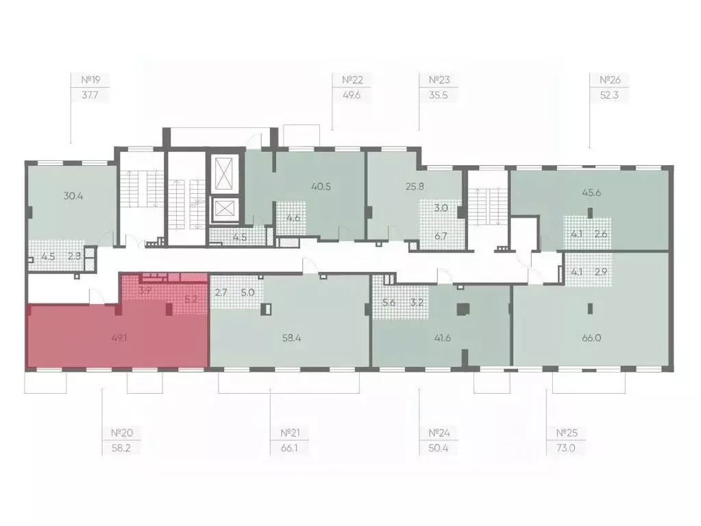 Офис в Санкт-Петербург Партизанская ул., 5 (58 м) - Фото 2