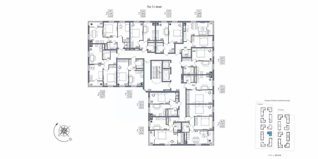1-к кв. Волгоградская область, Волгоград ул. Тракторостроителей, 31/1 ... - Фото 1