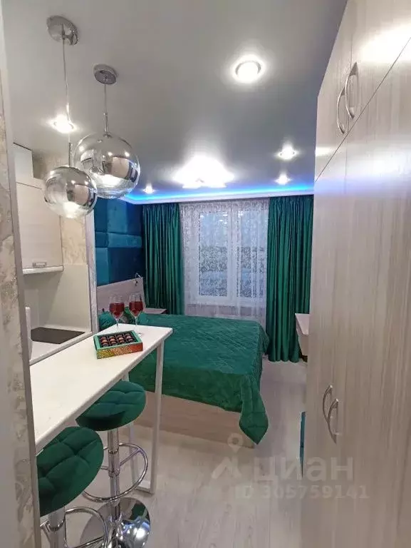 Студия Московская область, Люберцы ул. Солнечная, 2 (14.0 м) - Фото 2