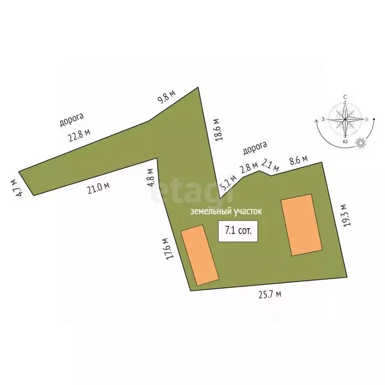 Дом в Омская область, Омск СОСН Омь-2 тер.,  (82 м) - Фото 1