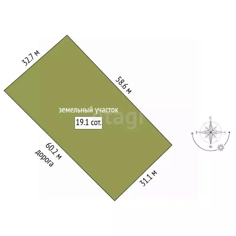 Участок в Свердловская область, Екатеринбург муниципальное ... - Фото 2