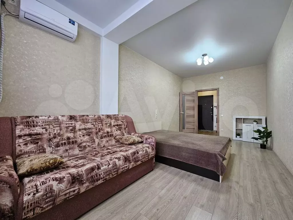 1-к. квартира, 37 м, 5/9 эт. - Фото 1