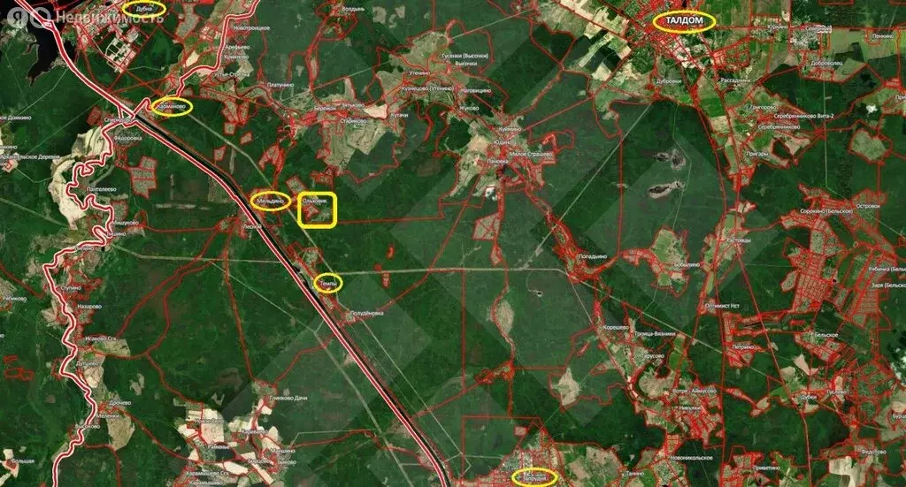 Участок в Талдомский городской округ, деревня Ольховик, территория ... - Фото 1