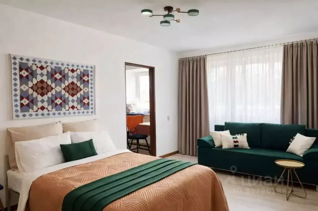 1-к кв. Башкортостан, Уфа просп. Октября, 21 (45.0 м) - Фото 1