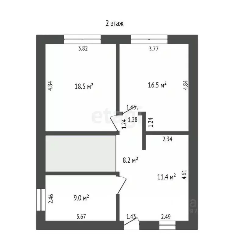 Дом в Саха (Якутия), Якутск Марха мкр, ул. Белое озеро, 44 (136 м) - Фото 1