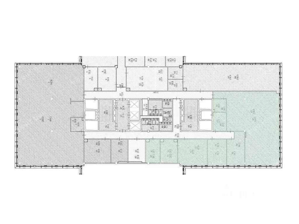 Офис в Москва Киевское шоссе, 22-й км, 6с1 (523 м) - Фото 2