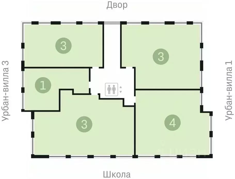 3-к кв. Новосибирская область, Новосибирск ул. Аэропорт, 88 (191.05 м) - Фото 1